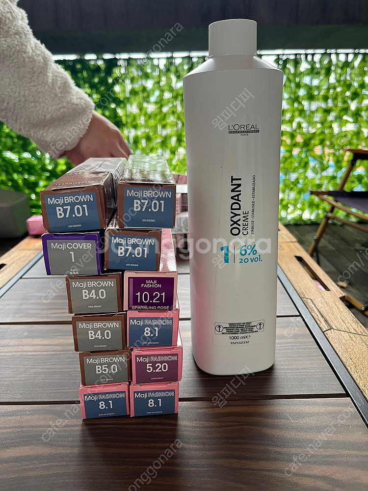 로레알 마지브라은 얌색약 산화제 일괄--0