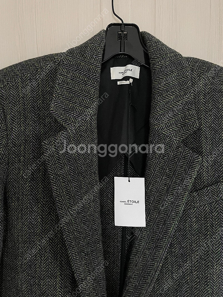 이자벨마랑 에뚜왈 헤링본 자켓 34사이즈 택달린 새상품...--2