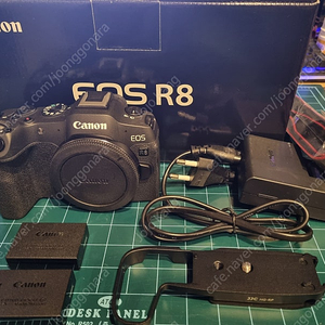 캐논 EOS R8, 리코 GM-1, 배터리(NP-W235)