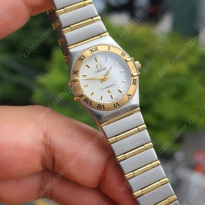 [정품] 오메가 컨스틸레이션 여성용 18K 콤비 풀바 (Omega Constellation Lady)