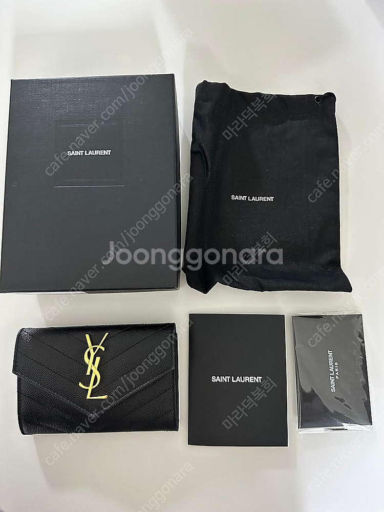 생로랑 엔벨로프 카드지갑--0
