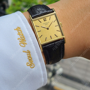 [정품] 파텍필립 곤돌로 스퀘어 사각 샴페인골드 18K 옐로우 금통 (Patek Philippe Gondolo Square 18K YG)