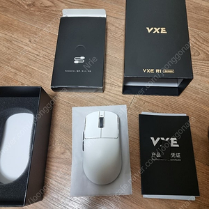 vxe r1 pro max 화이트 팝니다.