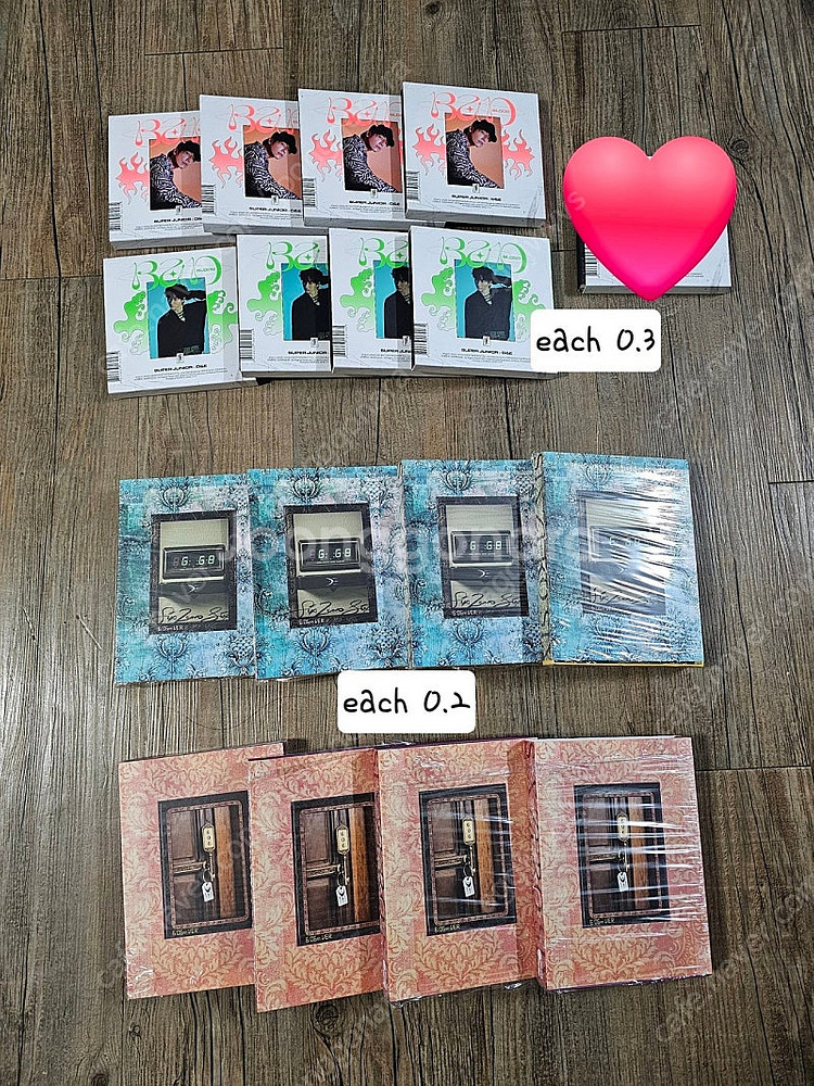 슈퍼주니어 앨범 굿즈 포카 양도 판매합니다--8