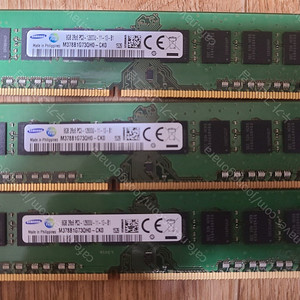 삼성 DDR3 12800 8GB X 3EA 일괄 3만원에 판매합니다.