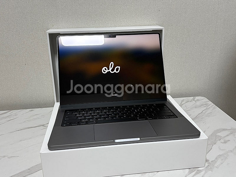 맥북 14pro m3 512기가 스페이스 그레이 판매합...--4