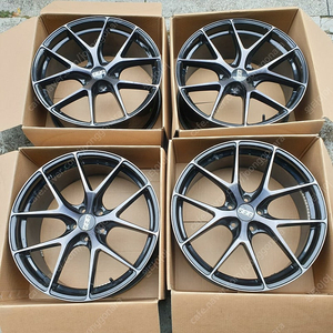 BBS st 20인치 블렉 폴리쉬휠 한대분 최저가 판매