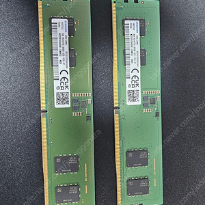 삼성 DDR5 5600 8GB 2개 팝니다.