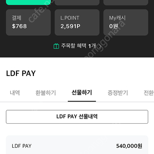 롯데 LDF Pay 40만원