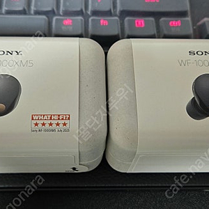 SONY WF-1000XM5 (정품) 블랙 미개봉 새제품 2대 판매 합니다