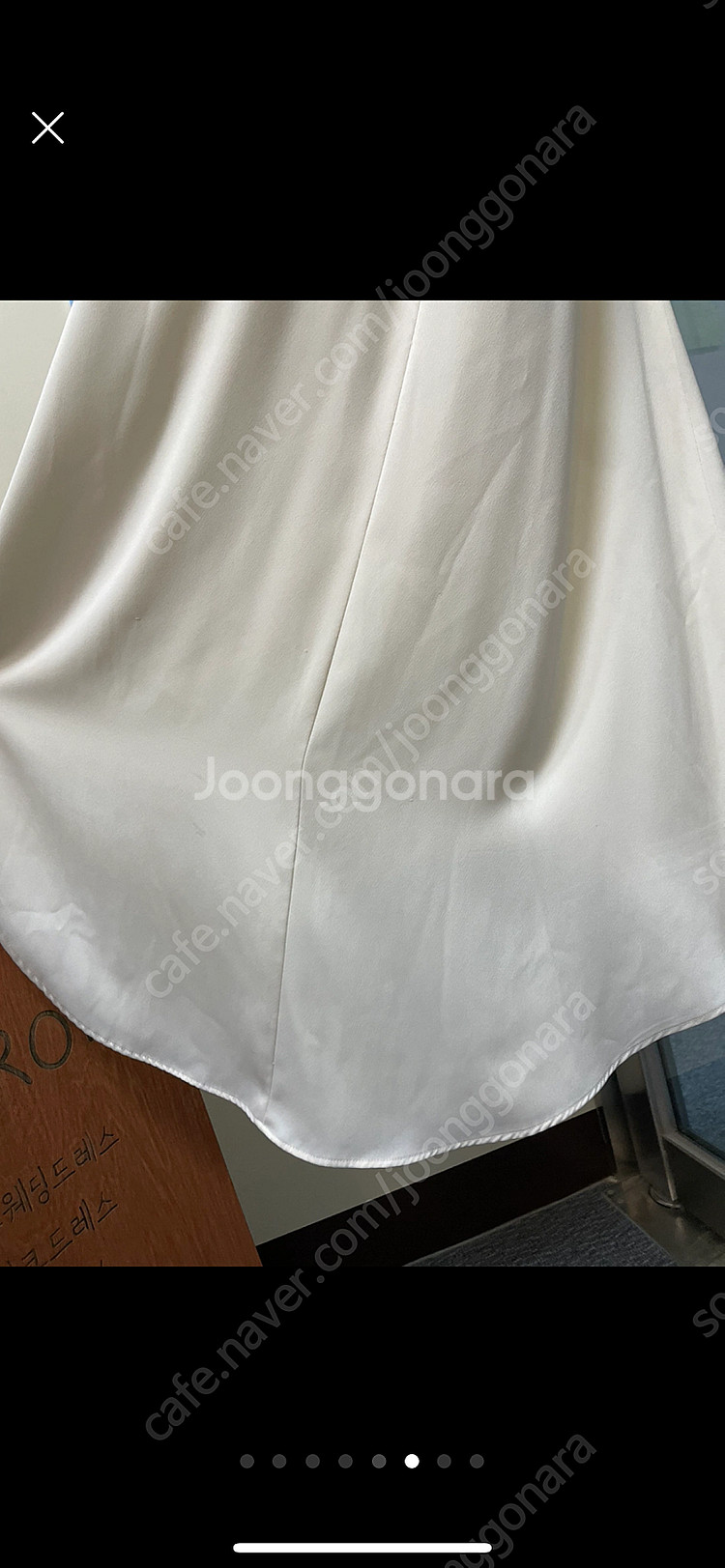 블랙,유색 대량 셀프웨딩드레스 2부드레스 팝니다.--5