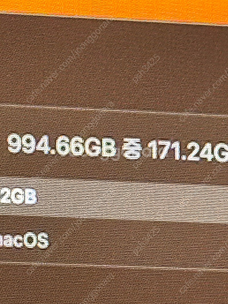맥북프로 14인치 16/1tb--2