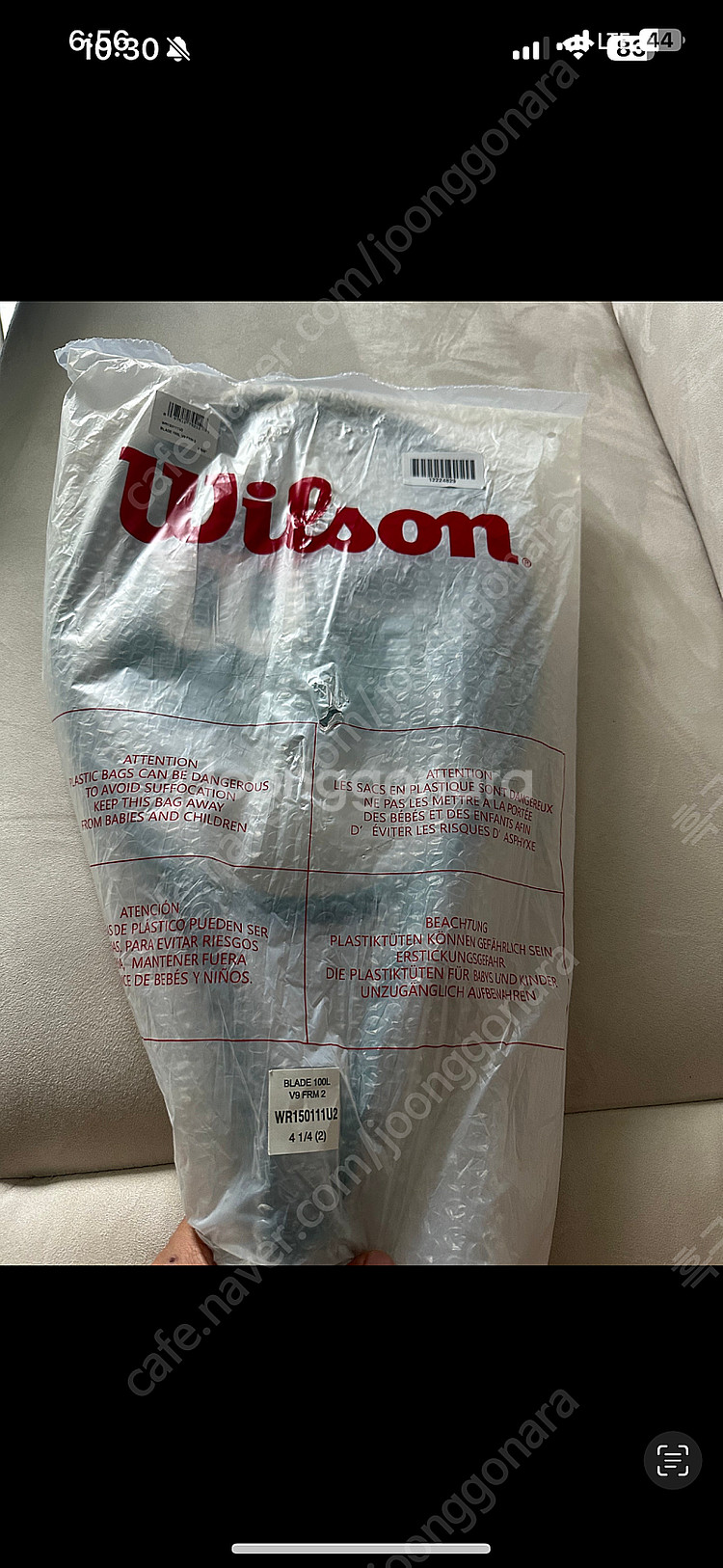 윌슨 블레이드 100L 285g 2그립 새상품 판매 테...--1