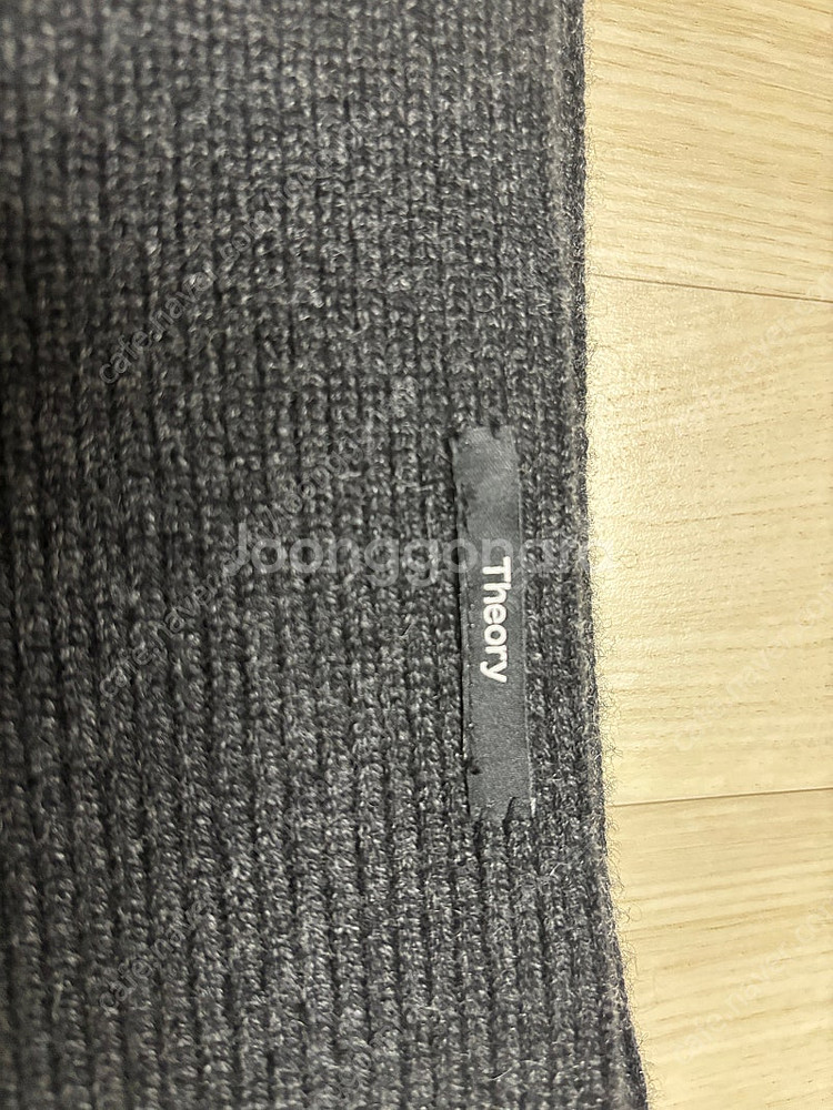 띠어리 23fw 캐시미어 목도리 (새상품과동일) 다크그레이--0