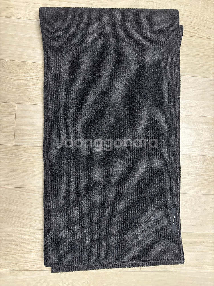띠어리 23fw 캐시미어 목도리 (새상품과동일) 다크그레이--1