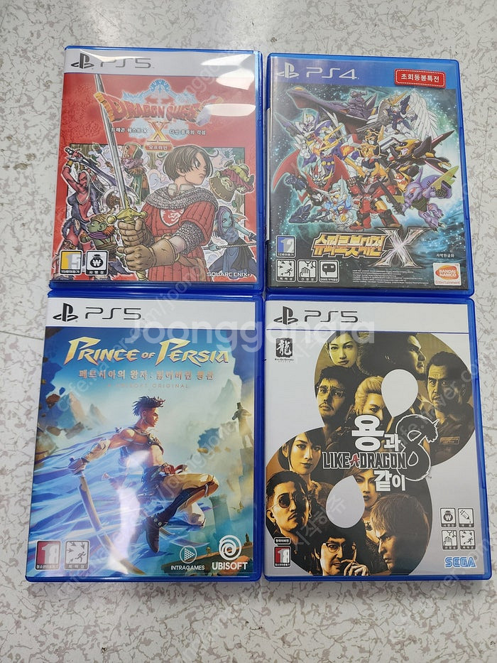 PS5 드퀘X, 용과같이8, 페르시아의 왕자, PS4 ...--0