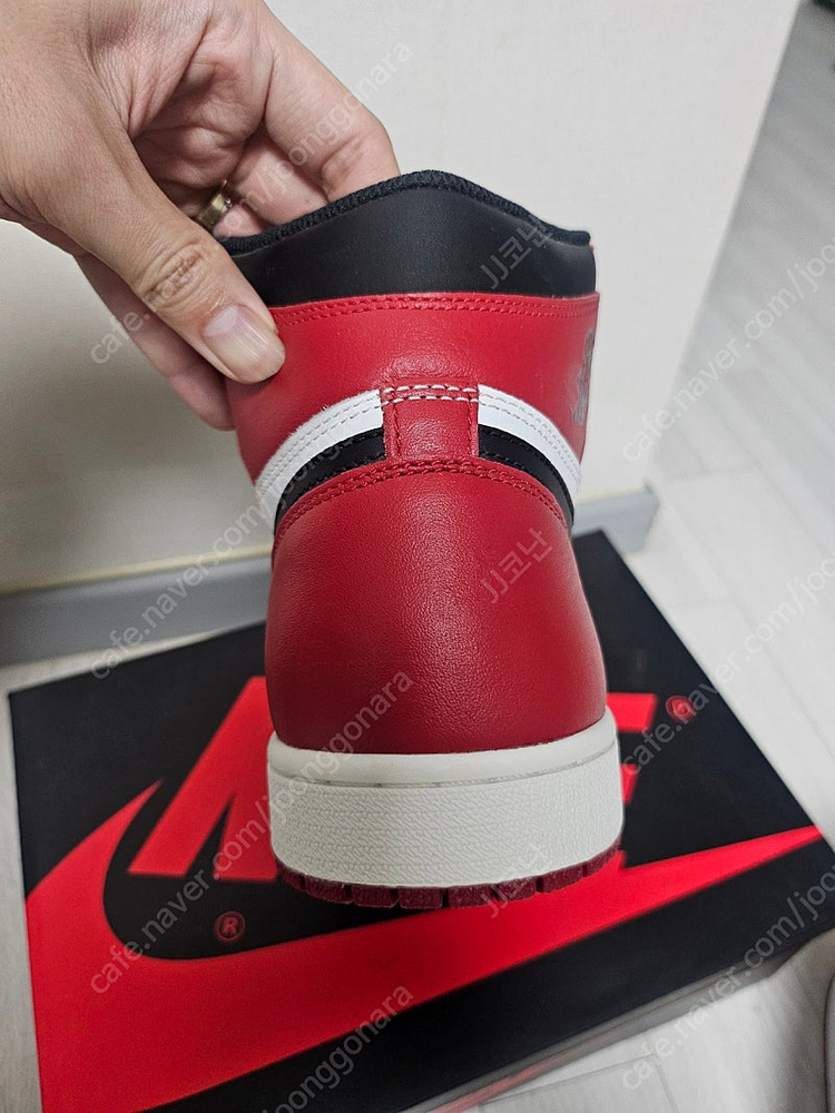 (285)나이키 조던1 레트로 하이 OG 시카고 2015 해외판 새제품--4