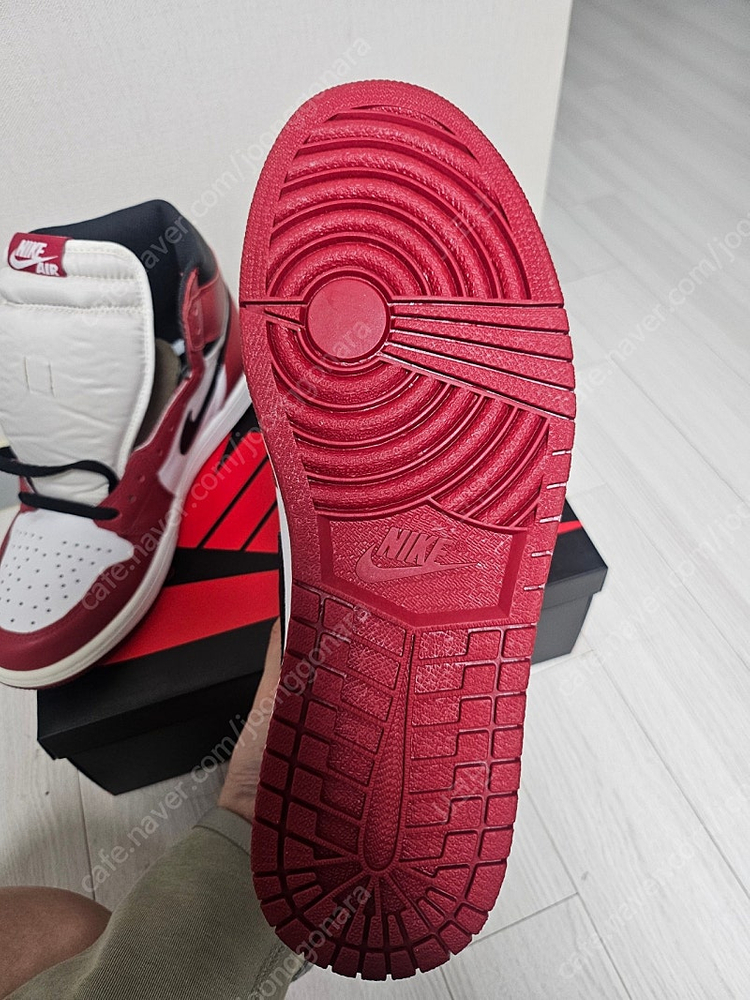 (285)나이키 조던1 레트로 하이 OG 시카고 2015 해외판 새제품--5