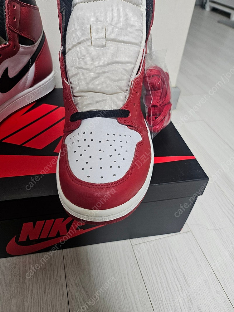 (285)나이키 조던1 레트로 하이 OG 시카고 2015 해외판 새제품--7
