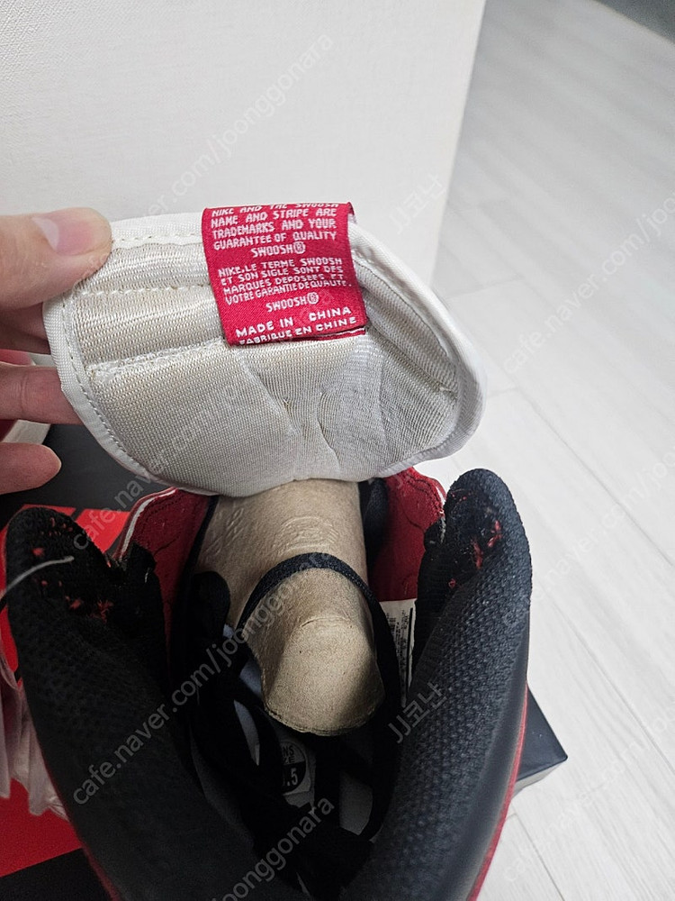 (285)나이키 조던1 레트로 하이 OG 시카고 2015 해외판 새제품--9