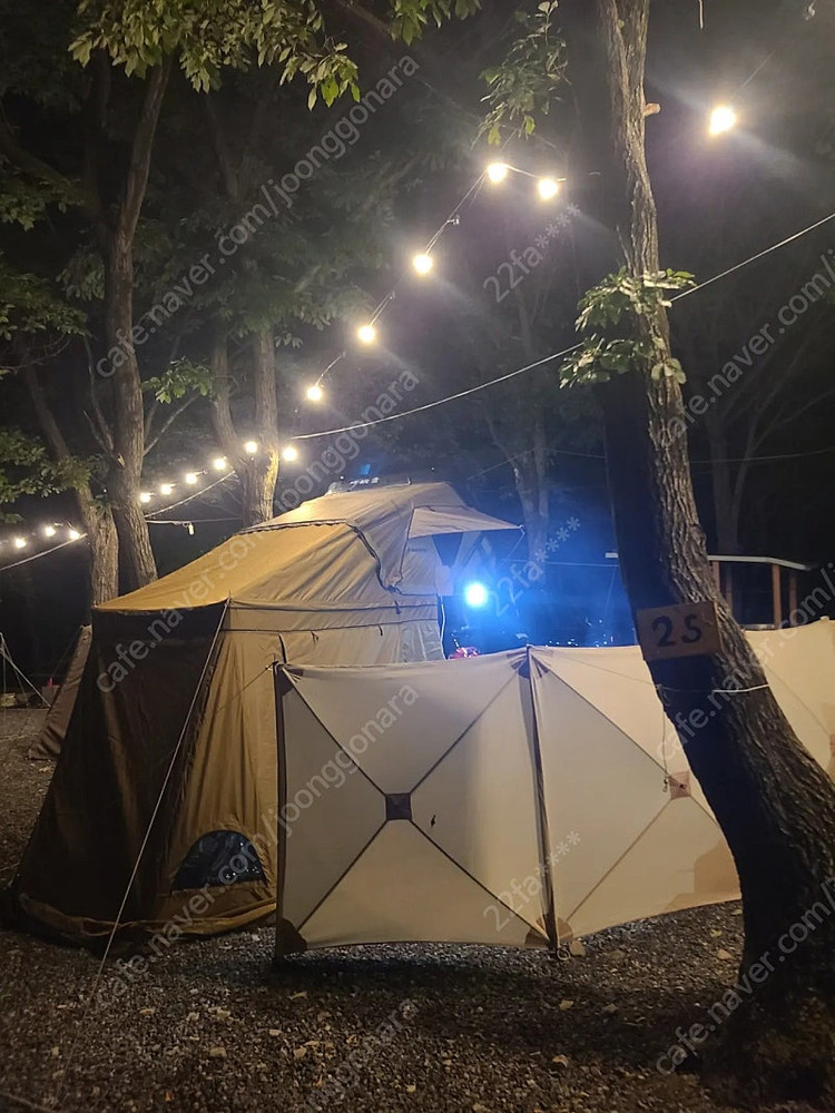 아베나키에볼루션 2.5p 루프탑텐트 풀셋트--2