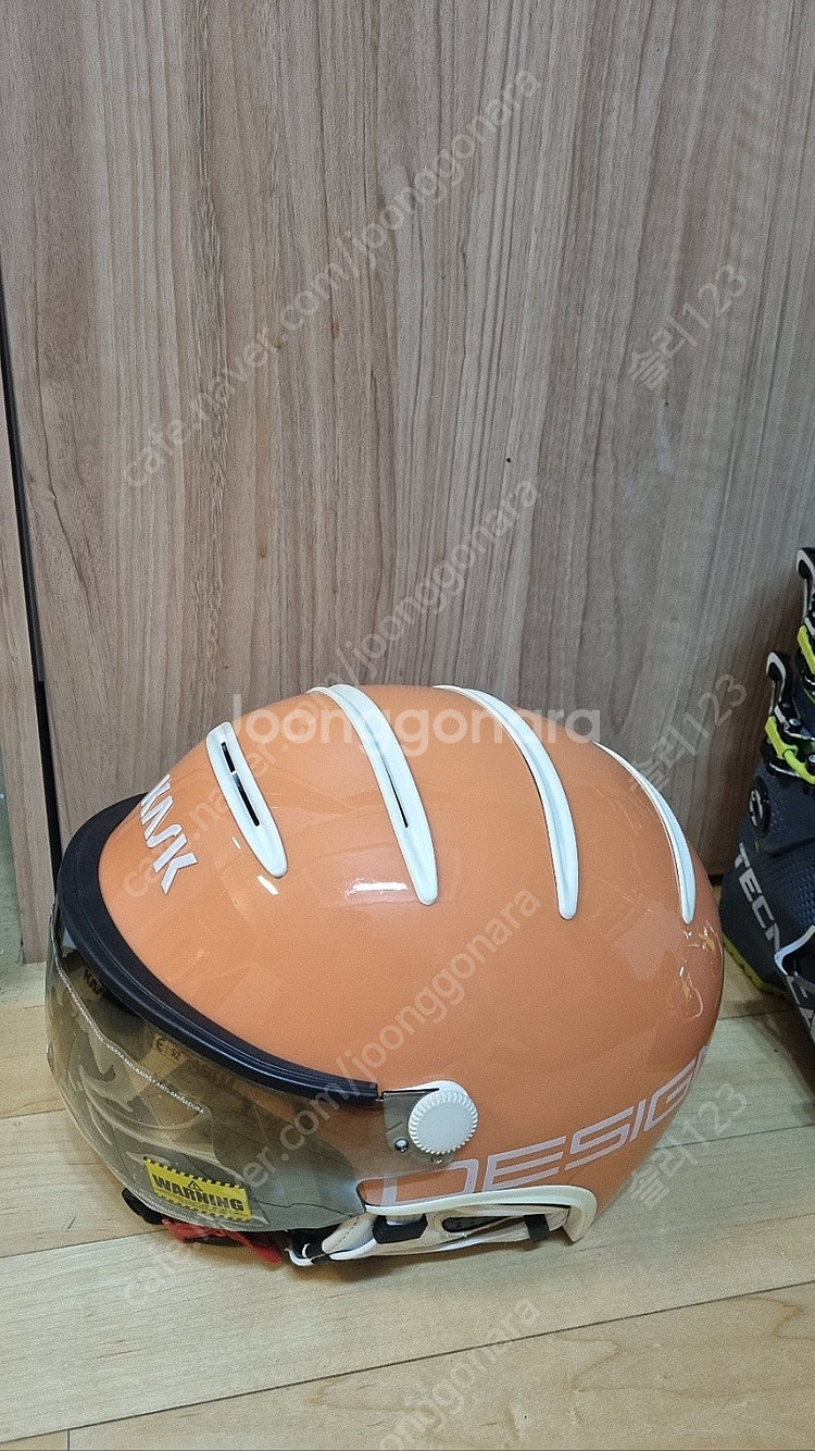 카스크 스키 바이저 헬멧 고글일체형 XL--3
