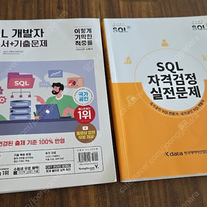 SQLD SQL 개발자 2024 이기적 교재 + 노랭이 일괄판매합니다.