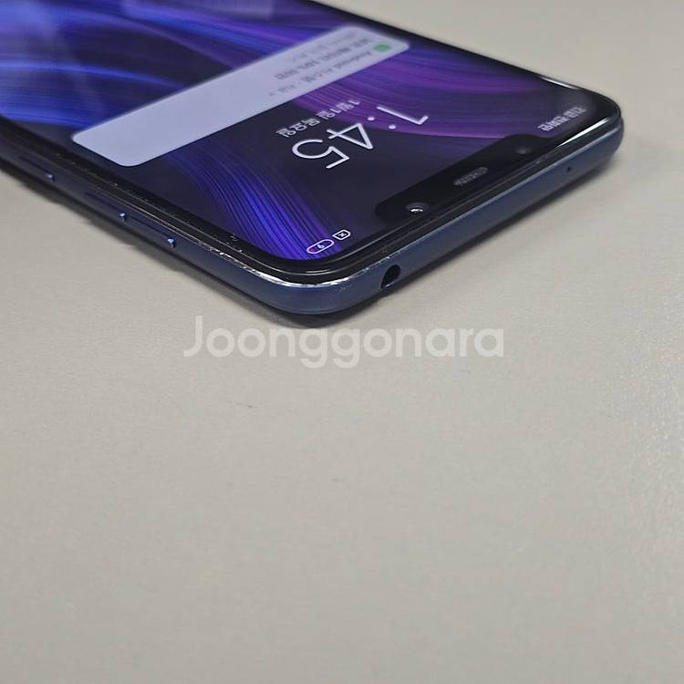 포코폰 F1 블루 64기가 미파손 상태좋은단말기 6만에...--6