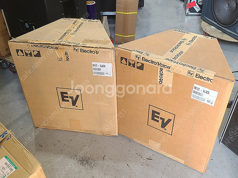 (EV)이브이 SB122 12인치 400W 서브우퍼 신품 #35만--5