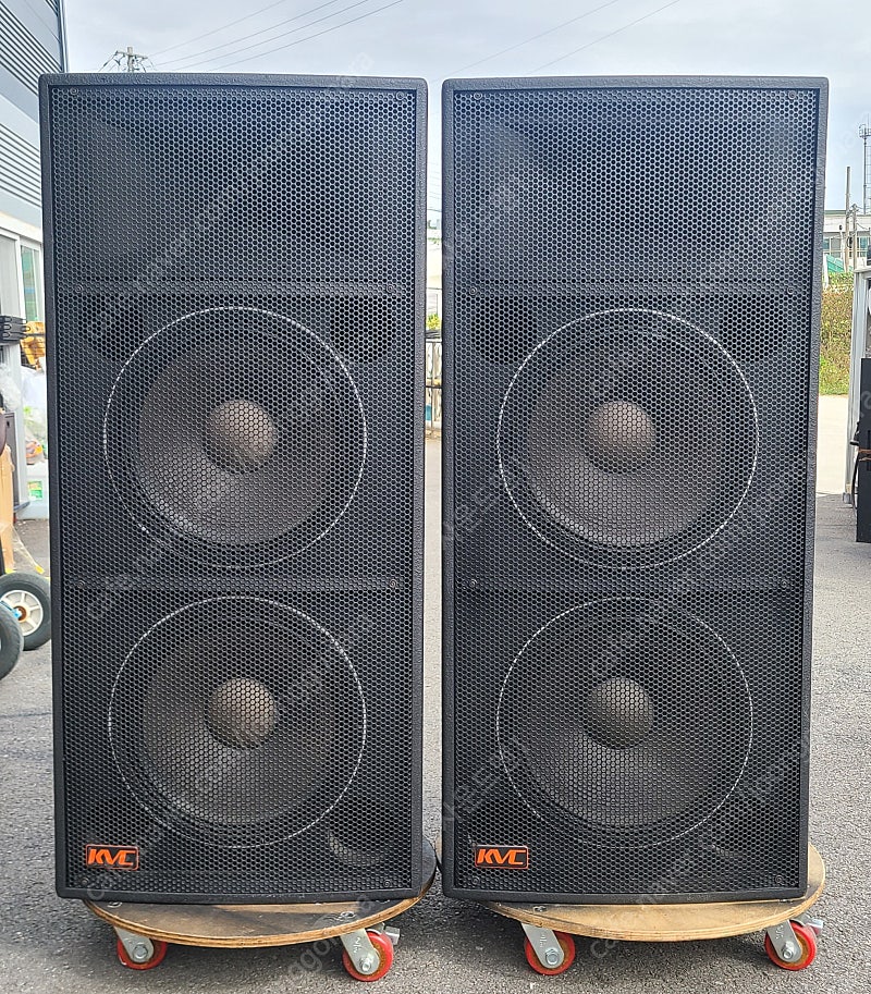 (KVC)케이브이씨 KSP-100M 15인치 더블 700W 공연용스피커