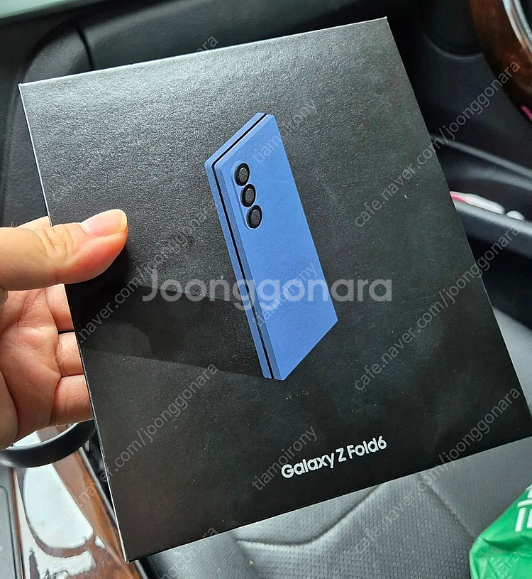 갤럭시 Z폴드6 네이비 256 단순개봉 통신사3사 가능...--2