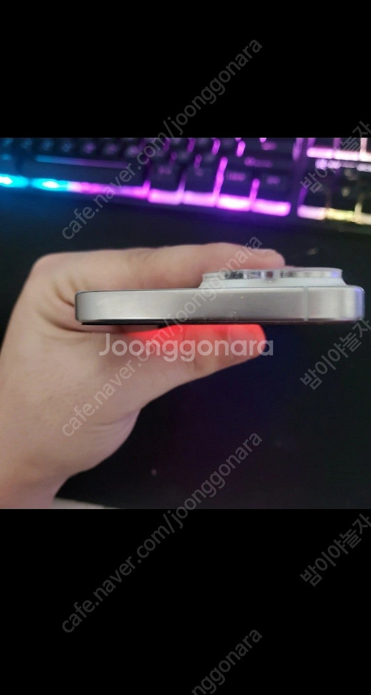 아이폰 15프로맥스 실버색상256GB 판매합니다--2