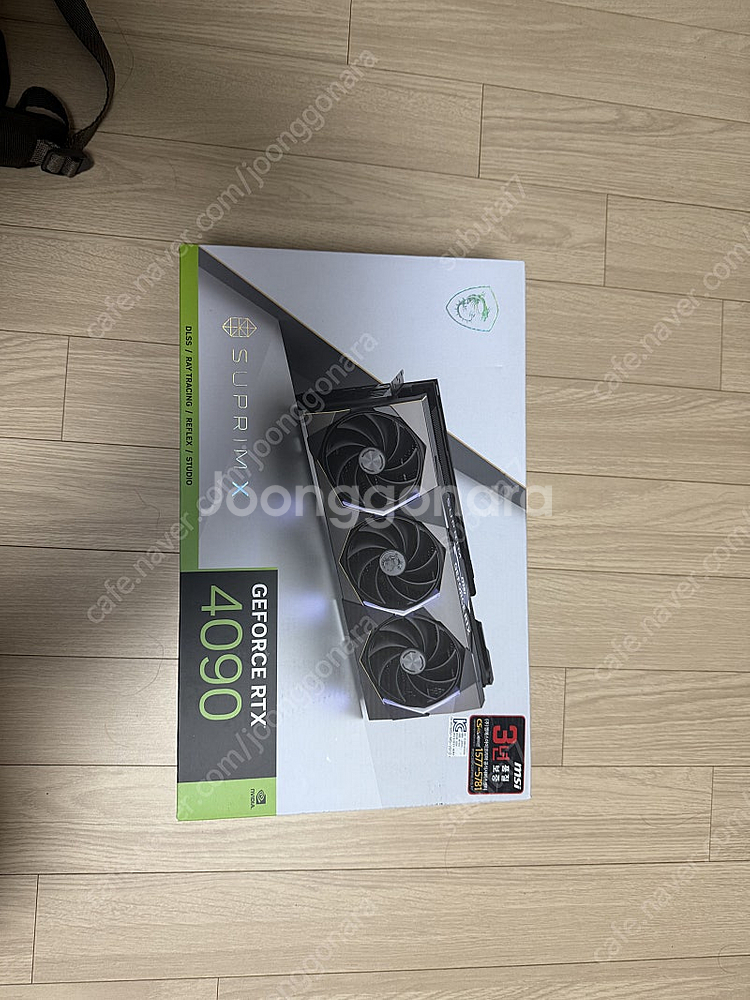 MSI RTX4090 슈프림X 팝니다--0