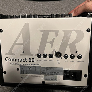 AER compact 60/2 어쿠스틱 앰프