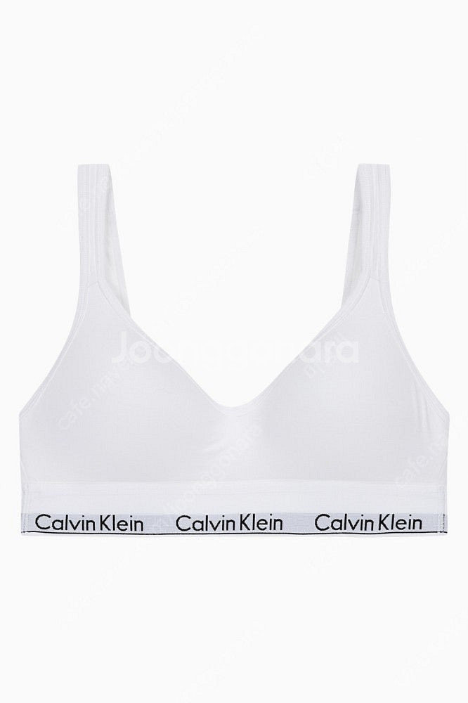 (새상품) 캘빈클라인 여성 모던 코튼 리프트 브라렛 / 화이트--0
