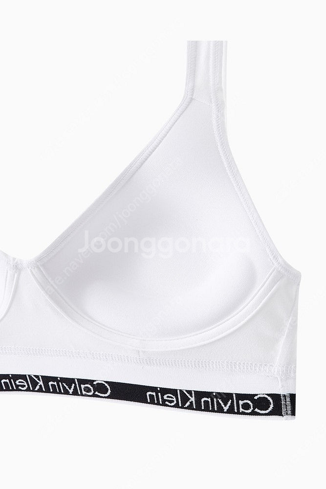 (새상품) 캘빈클라인 여성 모던 코튼 리프트 브라렛 / 화이트--1