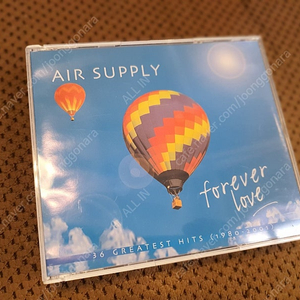 Air Supply - Forever Love - 36 Greatest Hits 1980 - 2001 (2CD) 에어서플라이 CD 음반