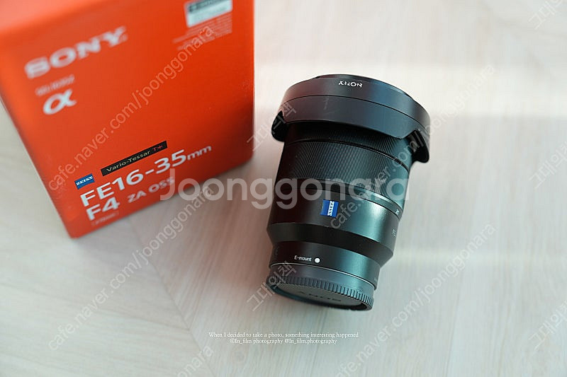 소니 16-35 f4 za 본품+필터+박스 판매--1