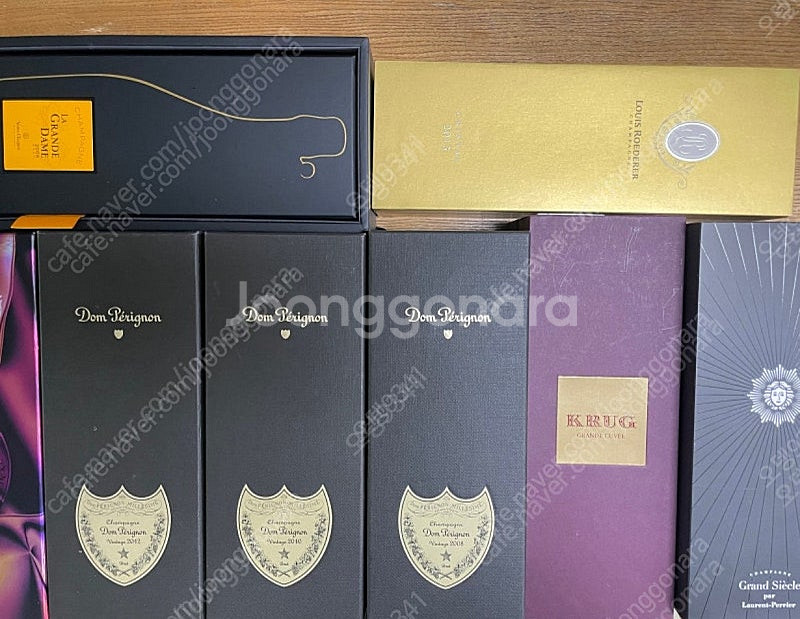 크룩, 돔페리뇽등 샴페인 케이스팝니다--0