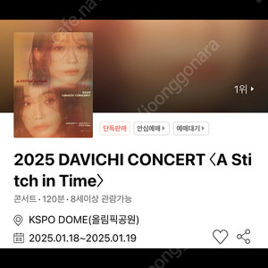 다비치 콘서트