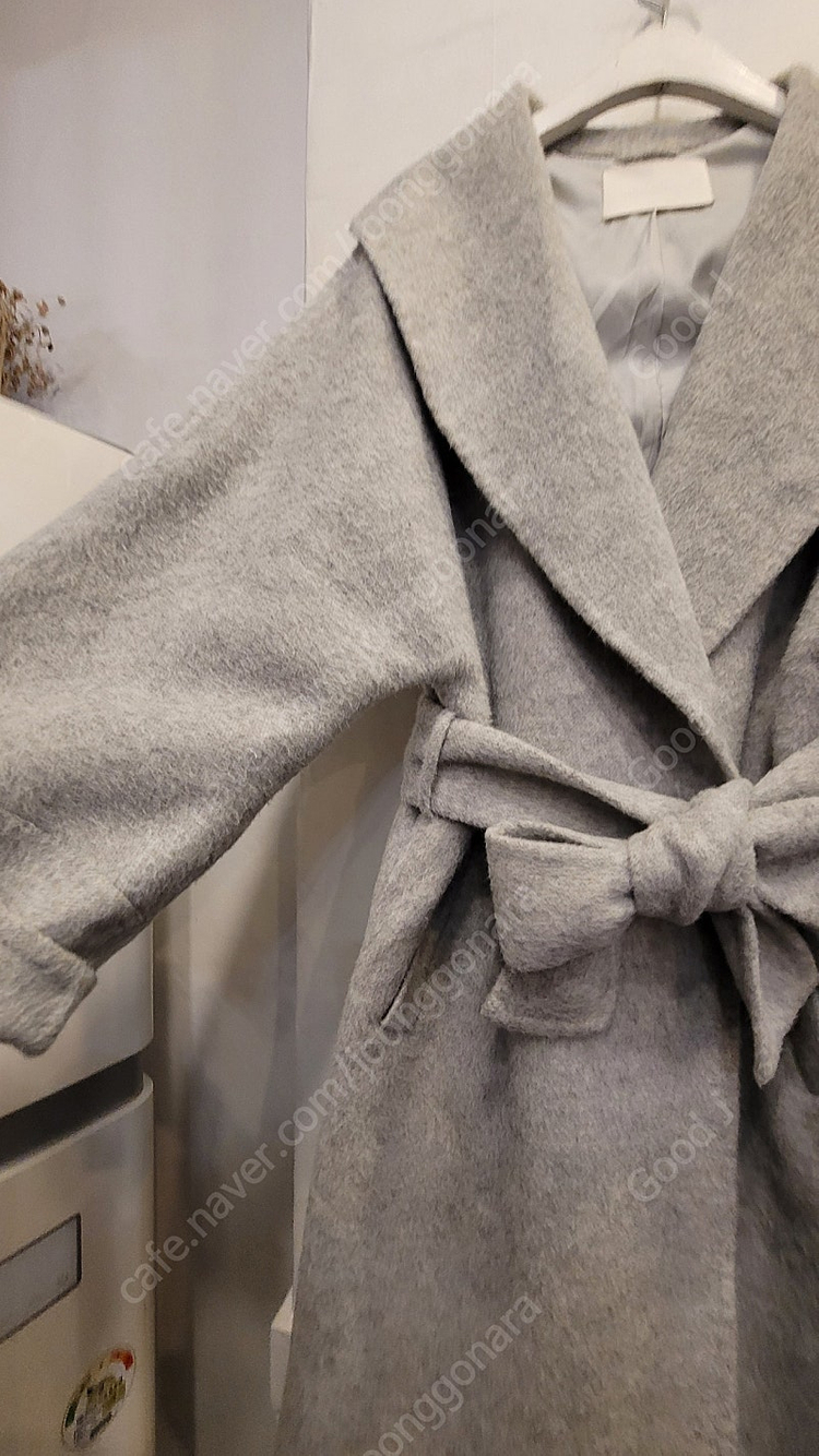 art is over 알파카 울 핸드메이드 롱코트--4