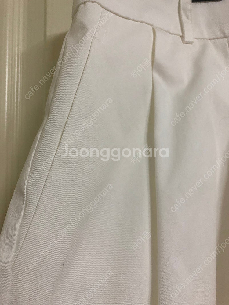 pvcs 폴 미디스커트 화이트 m--6