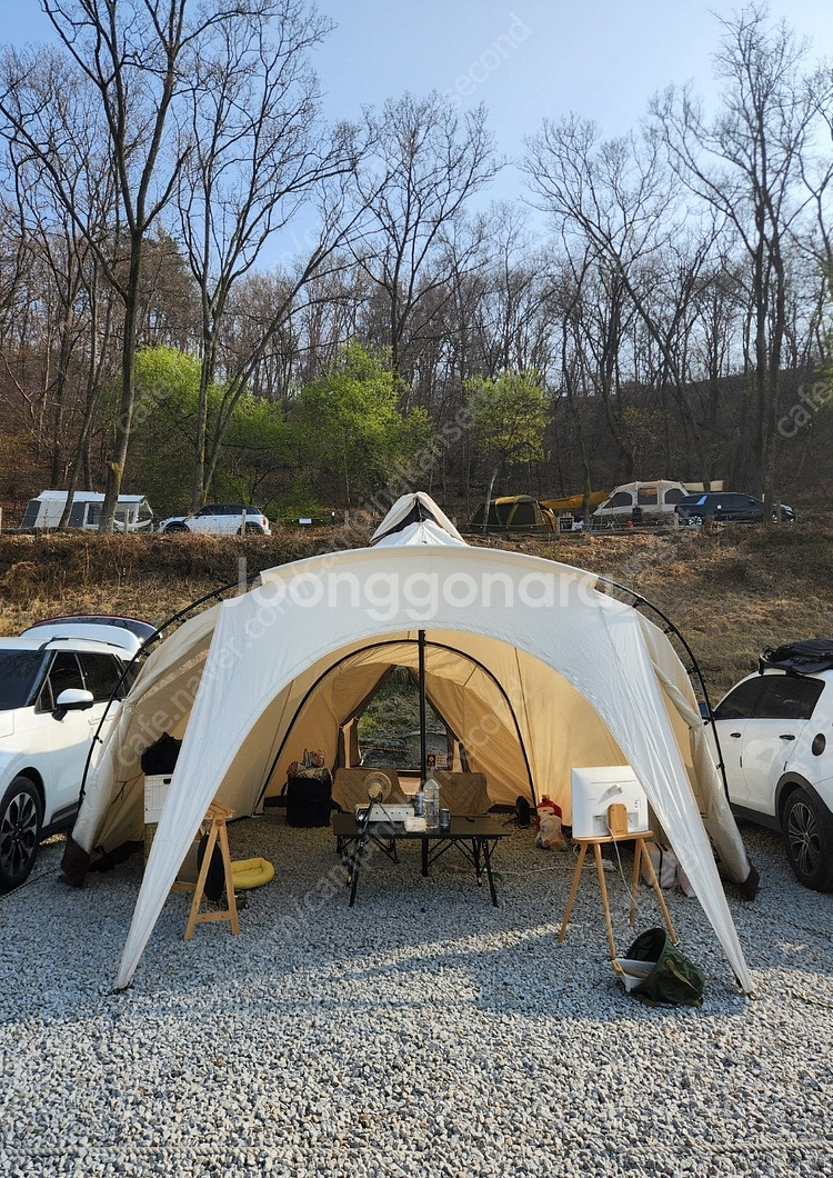 캠핑칸 블로우쉘터 오크돔M 우레탄커튼 러그 커넥터--1
