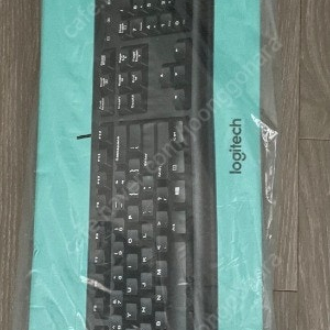 Logitech 로지텍 MK120 유선 키보드+마우스 세트 단순개봉 새제품 판매해요