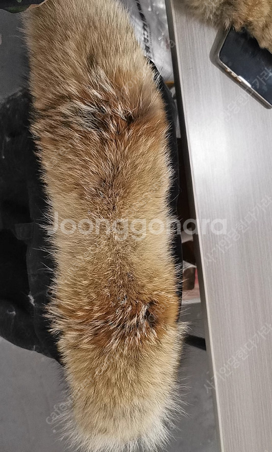 캐내다구스 무스너클 노비스 몽클레어 패딩 모자 퍼 털--8