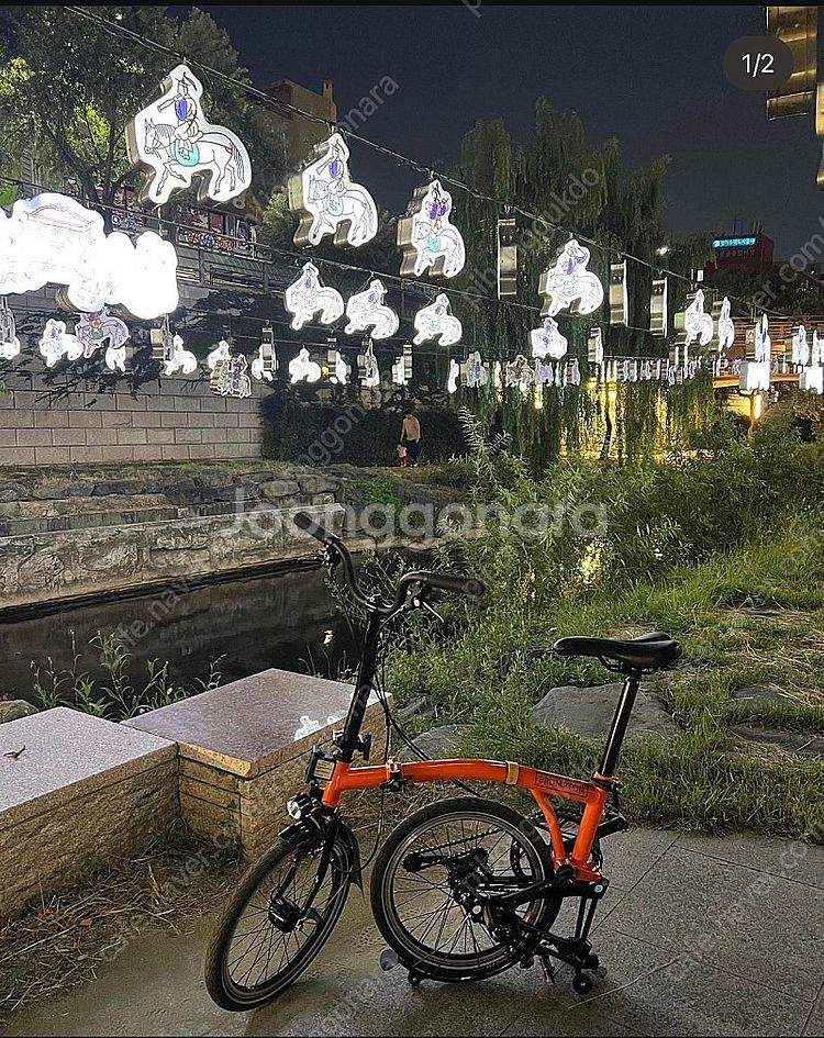 브롬톤 s3r 블랙에디션 허브다이나모--0