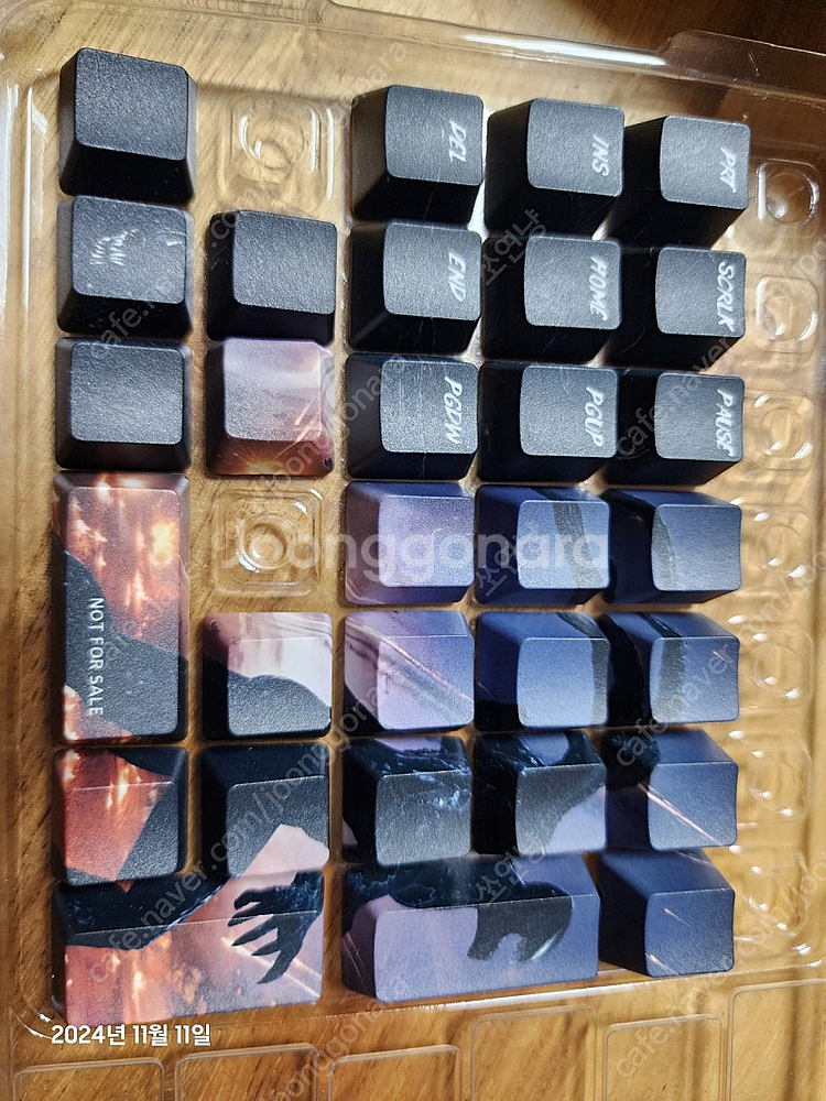 베놈 키보드 자판 부품--2