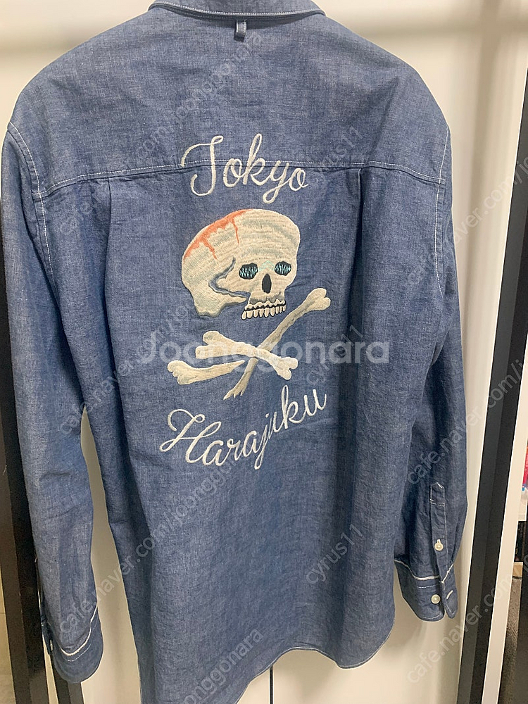 18ss 네이버후드 샴브레이 셔츠--1