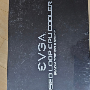 evga 1열 cpu 수냉 (120mm fan) 쿨러입니다.