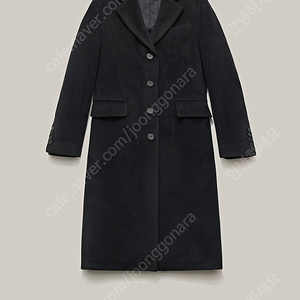 샵엠 클래식 캐시미어 코트 shopm classic cashmere coat -black 36